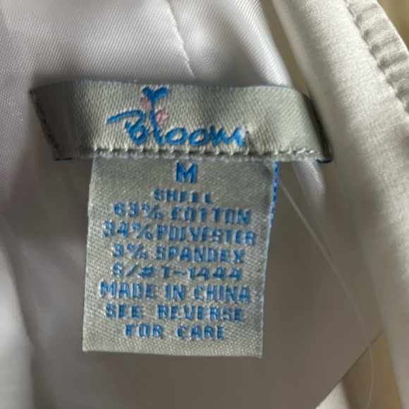 BLOOM Women's White Cropped Jacket - SIZE S - Picture 8 of 8